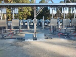 Photo of new lift station for Berkeley County Water and Sewer